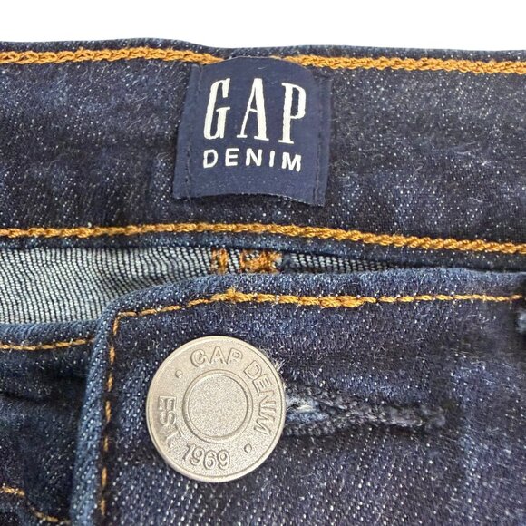 GAP High Waist Skinny Stretch Denim Ankle Jeans Sz 12 EUC - Picture 4 of 7